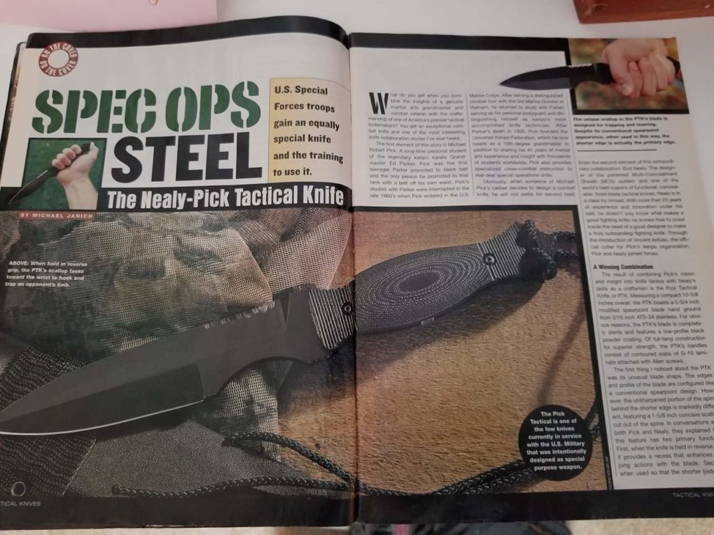 PTK Pick Tactical Knife